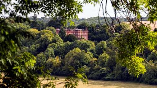 View of the House from the Estate at Hughenden, Buckinghamshire